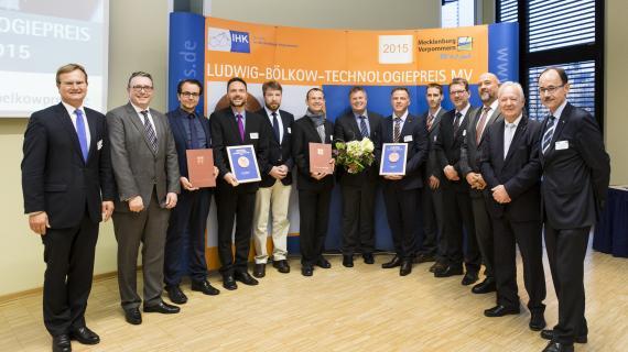 LUDWIG-BÖLKOW-TECHNOLOGIEPREIS MV - Preisträger 2015 und Auslober